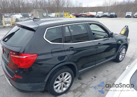 2011 BMW X3 xDrive28I from USA, damaged, VIN 5UXWX5C59BL701386